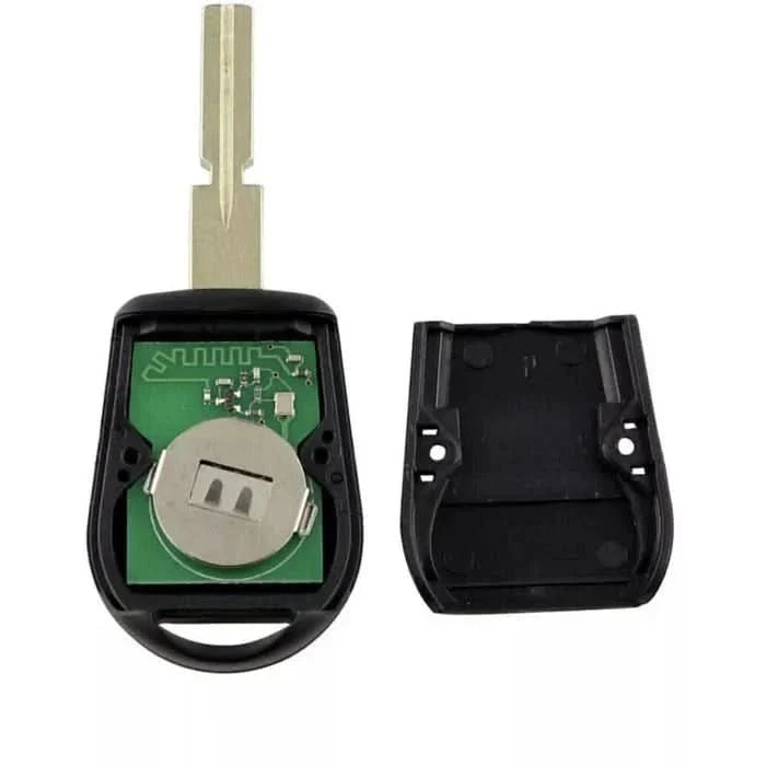TAVICE 2 PACK BMW 3 Button Compatible Complete Remote Key For E31 E32 E34 E36 E38 E39 E46 Z3 - Battery Mate