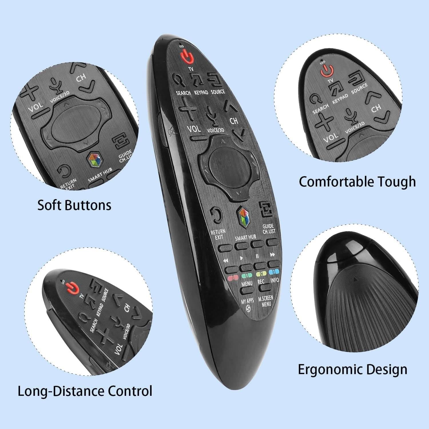 TAVICE 2 Pack Remote Control for Samsung & LG TV BN59 - 01182B Bn59 - 01182G BN59 - 01185B BN59 - 01185F - Battery Mate
