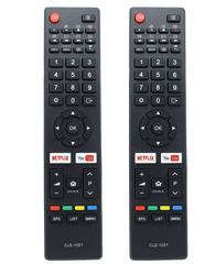 TAVICE 2 PACK Remote for HITACHI CLE - 1031 TV 55UHDSM8 65UHDSM8 70UHDSM8 75UHDSM8 - Battery Mate