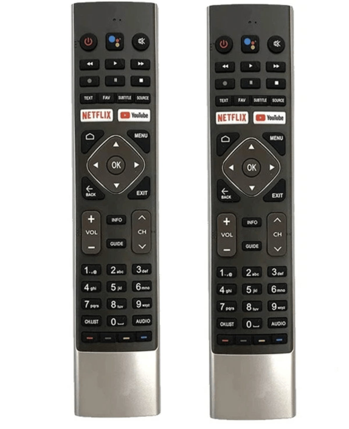 TAVICE 2 Pack Replacement EKO ENTERTAINMENT TV Remote Control for K40FSG K40USG K50USG K58USG K32HSG K65USG - Battery Mate