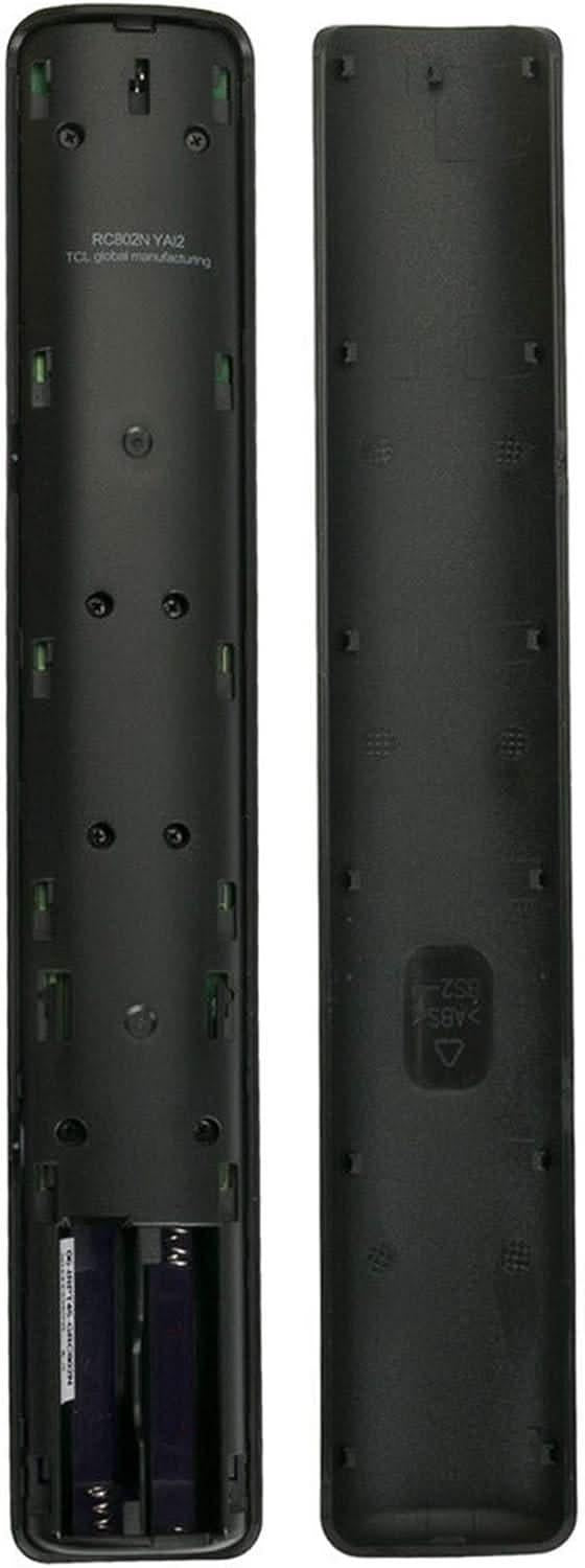 TAVICE 2 pack Replacement Remote For FFALCON TV grc802n YAI2 55uf1 65uf1 50uf1 40sf1 32sf1 N - Battery Mate
