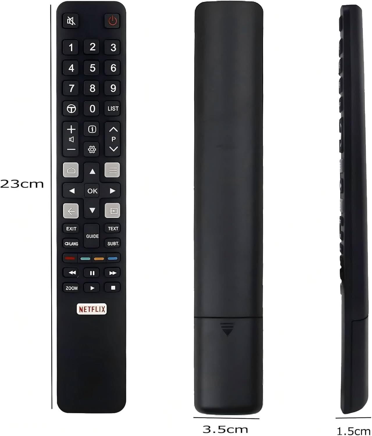 TAVICE 2 pack Replacement Remote For FFALCON TV grc802n YAI2 55uf1 65uf1 50uf1 40sf1 32sf1 N - Battery Mate