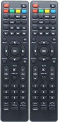 TAVICE 2 Pack Replacement TV Remote Control – Compatible with Bauhn ATV50UHD / ATV‑55UHDC‑0717 / ATV‑55FHDED / ATV‑40FTHED - Battery Mate