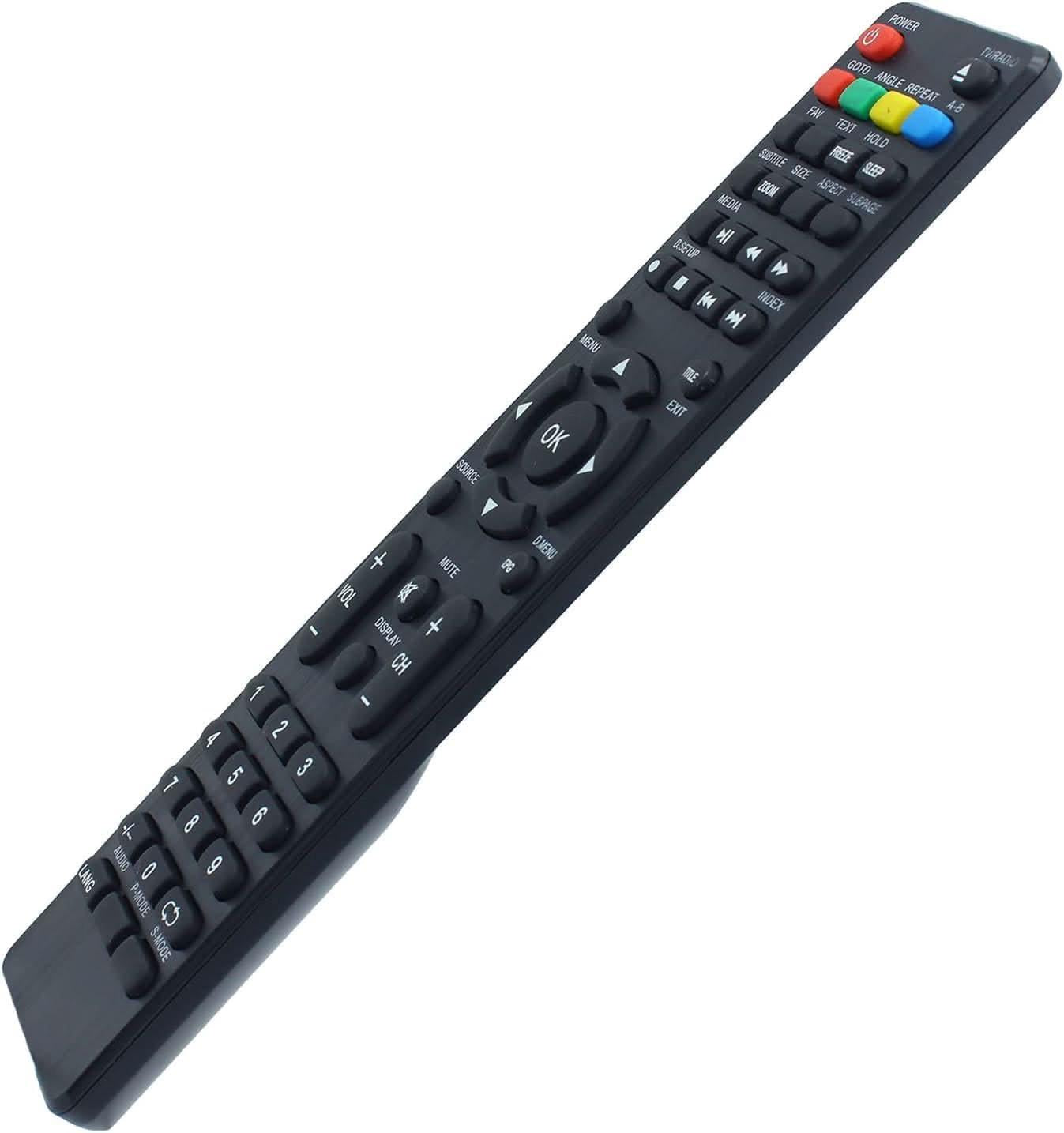 TAVICE 2 Pack Replacement TV Remote Control – Compatible with Bauhn ATV50UHD / ATV‑55UHDC‑0717 / ATV‑55FHDED / ATV‑40FTHED - Battery Mate