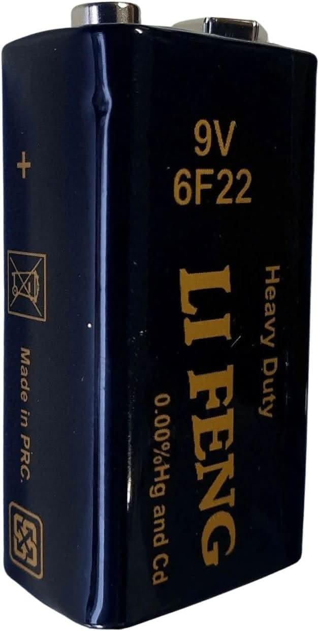 TAVICE 9V Lithium - ion Batteries (6F22), Replacement for Multiple 9V Devices, Long - Lasting Battery – 4 Pack - Battery Mate