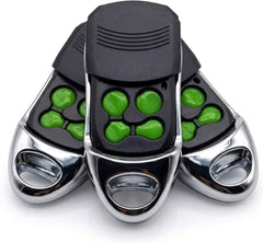 TAVICE Garage Door Remote Compatible with M - 832 M - 842 M - 844 Green 4 Button 433.92MHz Replacement for M - 230T M - 430R Garage Door Openers (3 Pack) - Battery Mate