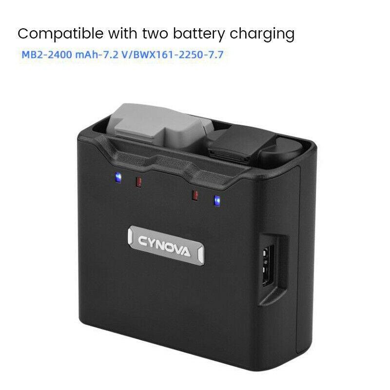 CYNOVA Two-Way Charging Hub Battery Charger Dock Box for DJI Mavic Mini 1 2 - The Remote Factory
