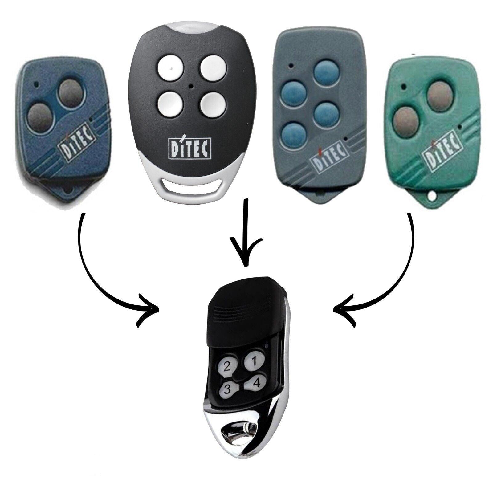 Ditec - GOL4, BIXLG4, BIXLP2 & BIXLS2 Compatible Garage/Gate Remote/Transmitter - The Remote Factory