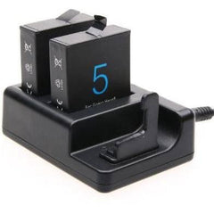 Dual Battery + Remote Control Charger Micro Mini USB for GoPro HERO 8 7 6 5 - The Remote Factory