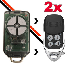 Garage/Gate Remote/Transmitter Ditec Compatible - GOL4, BIXLG4, BIXLP2 & BIXLS2| 2 Pack - The Remote Factory