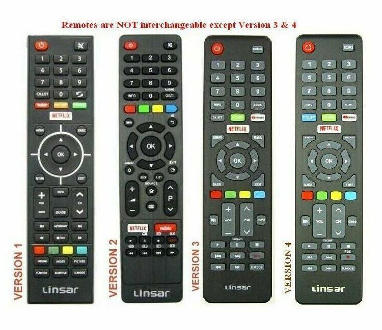 NEW LINSAR TV Replacement Remote Control LS58UHDSM20, LS65UHDSM20, LS75UHDSM20 LS50UHDSM20 - The Remote Factory