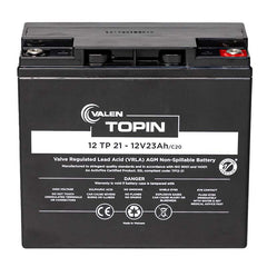 Valen Topin AGM 12V 21Ah Deep Cycle Battery - The Remote Factory